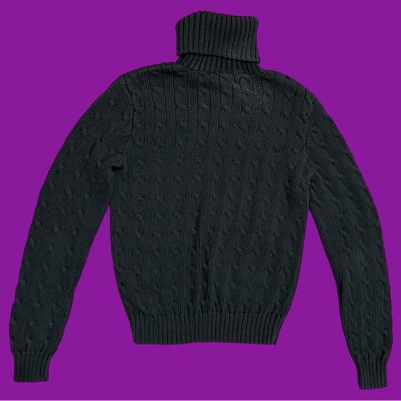 90s Ralph Lauren Turtleneck Sweater - Picture 2 of 4